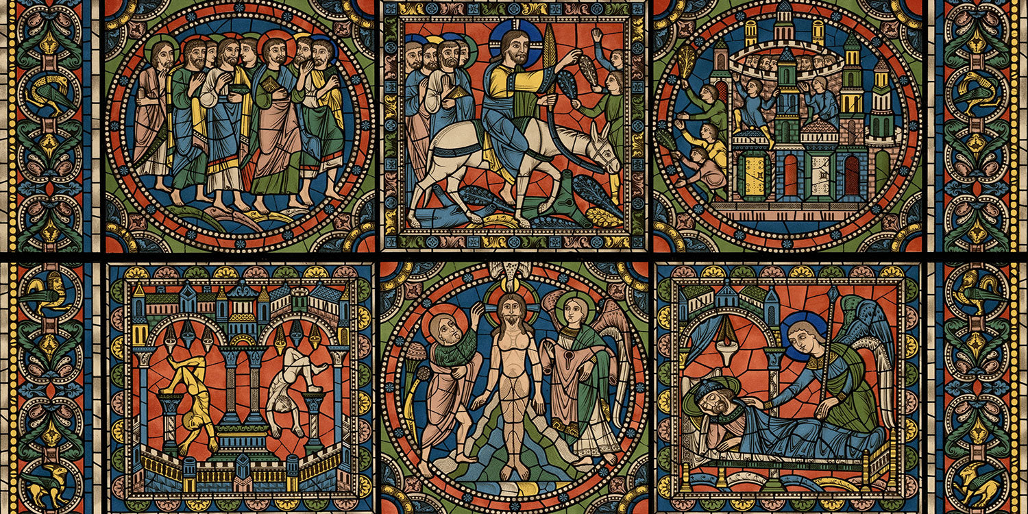 Cathedral Monograph Wall Mural