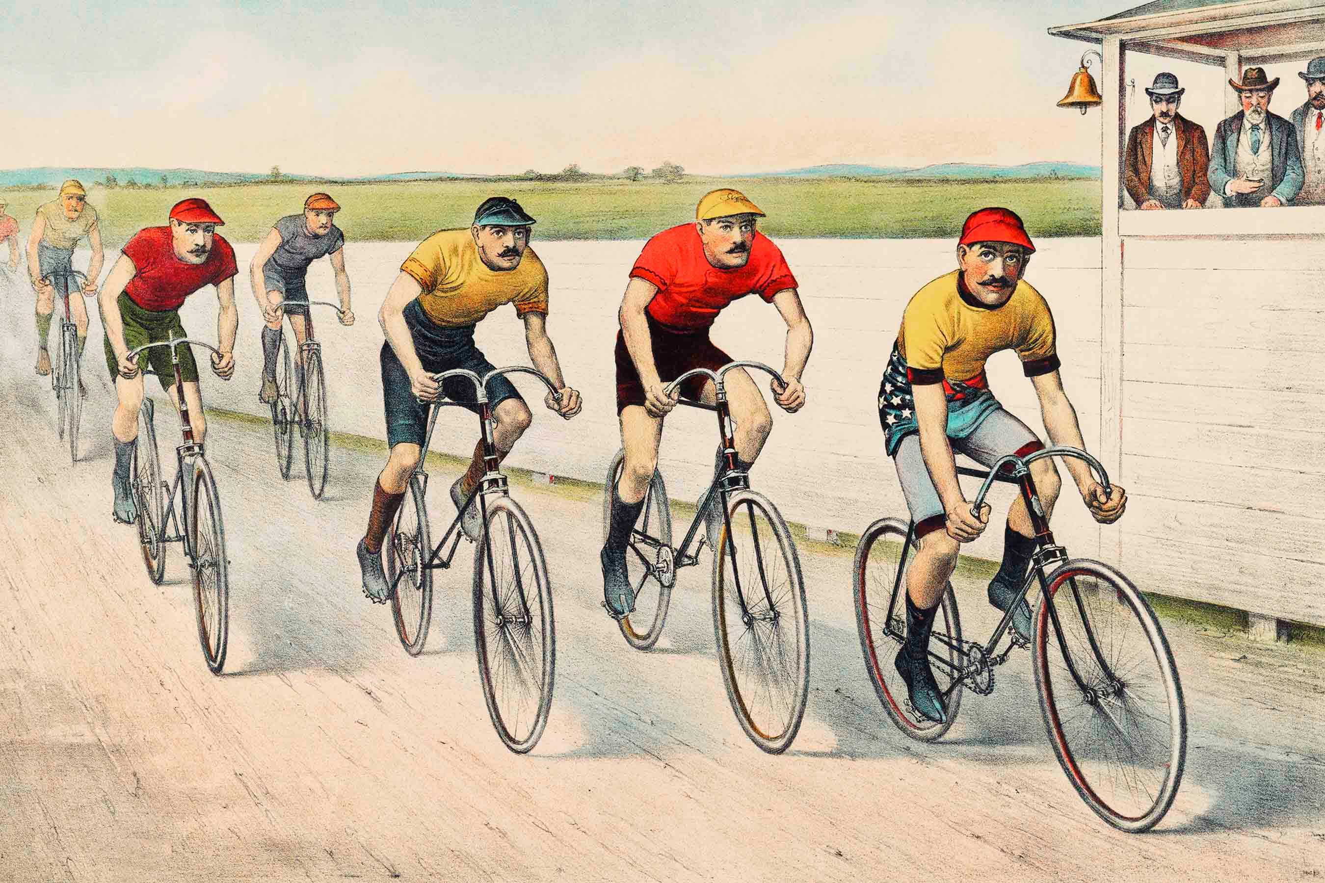 A Red Hot Finish Wall Mural-Wall Mural-Eazywallz