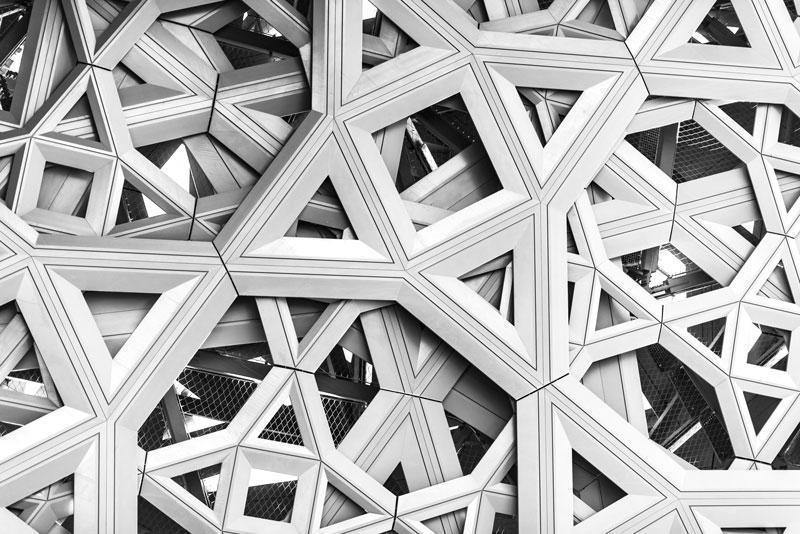 Abstract Architectural Ceiling Mural-Wall Mural-Eazywallz