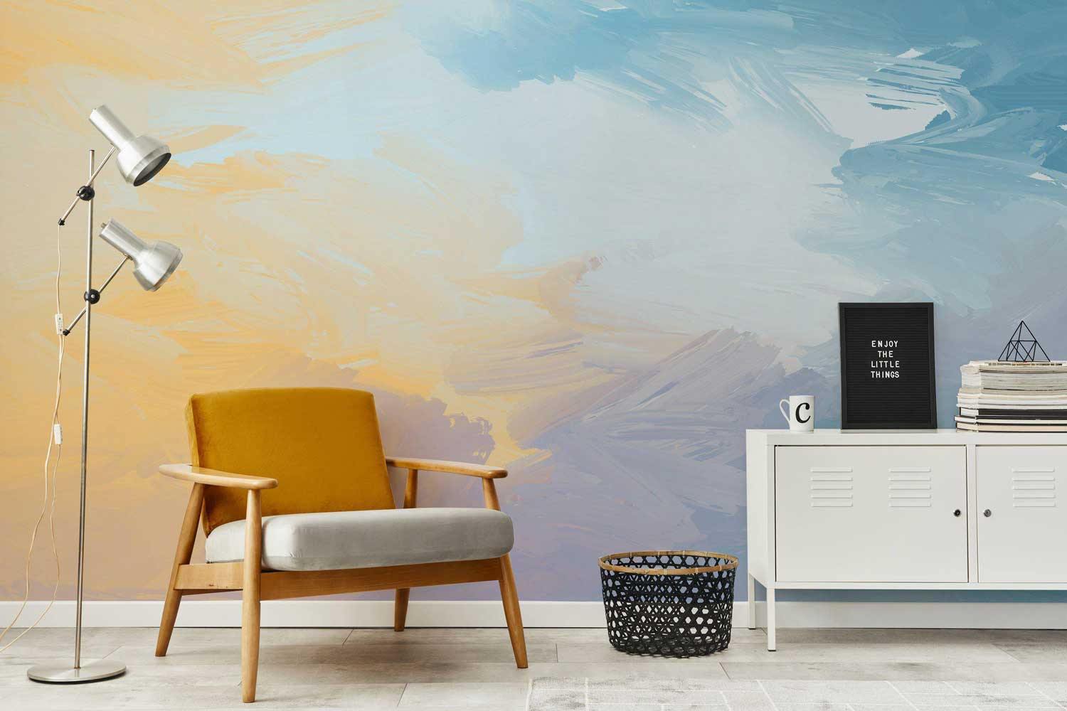 Abstract Dawn Wall Mural-Wall Mural-Eazywallz