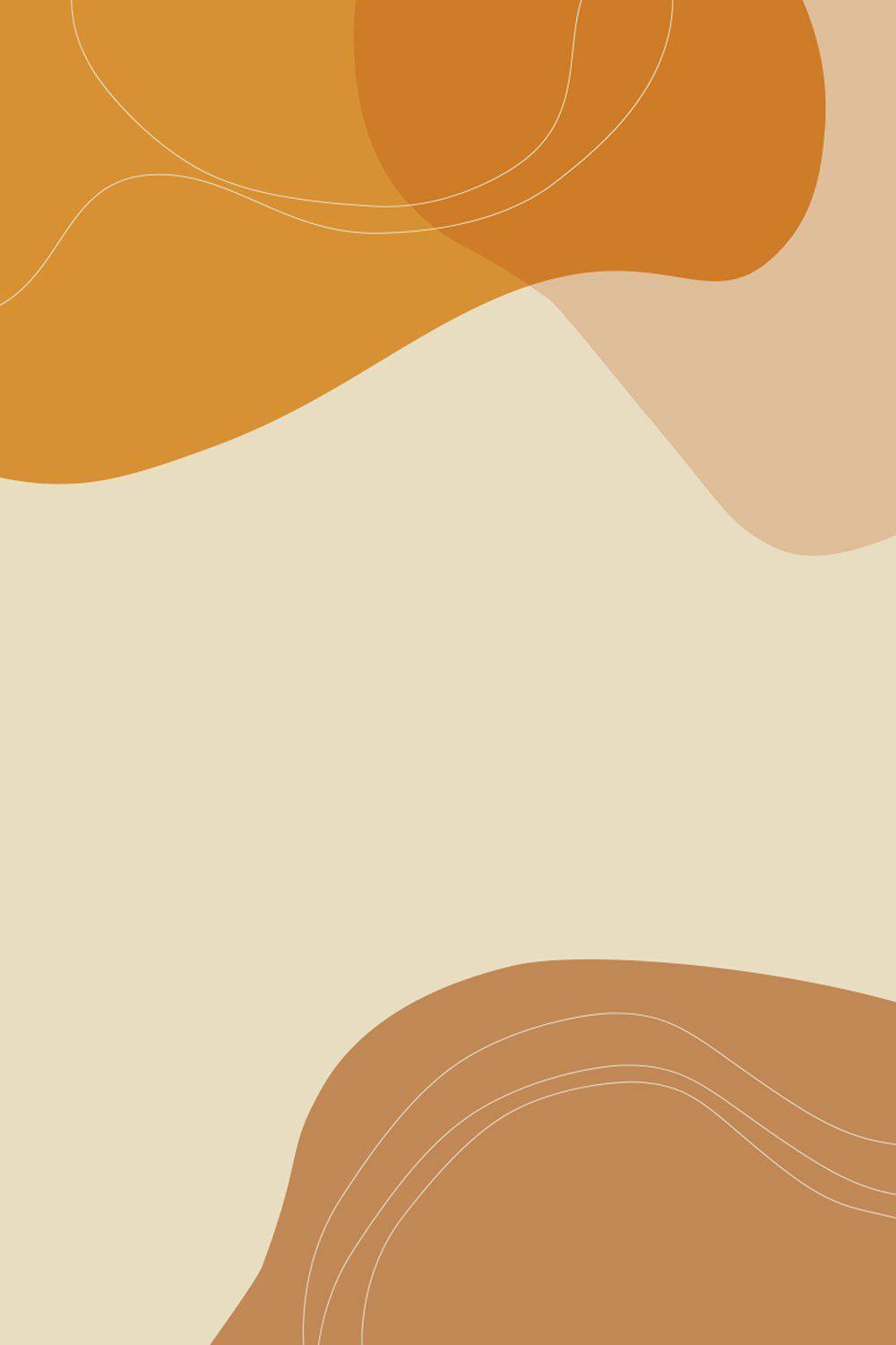 Abstract Earth Tone Shapes 8 Wall Mural-Wall Mural-Eazywallz