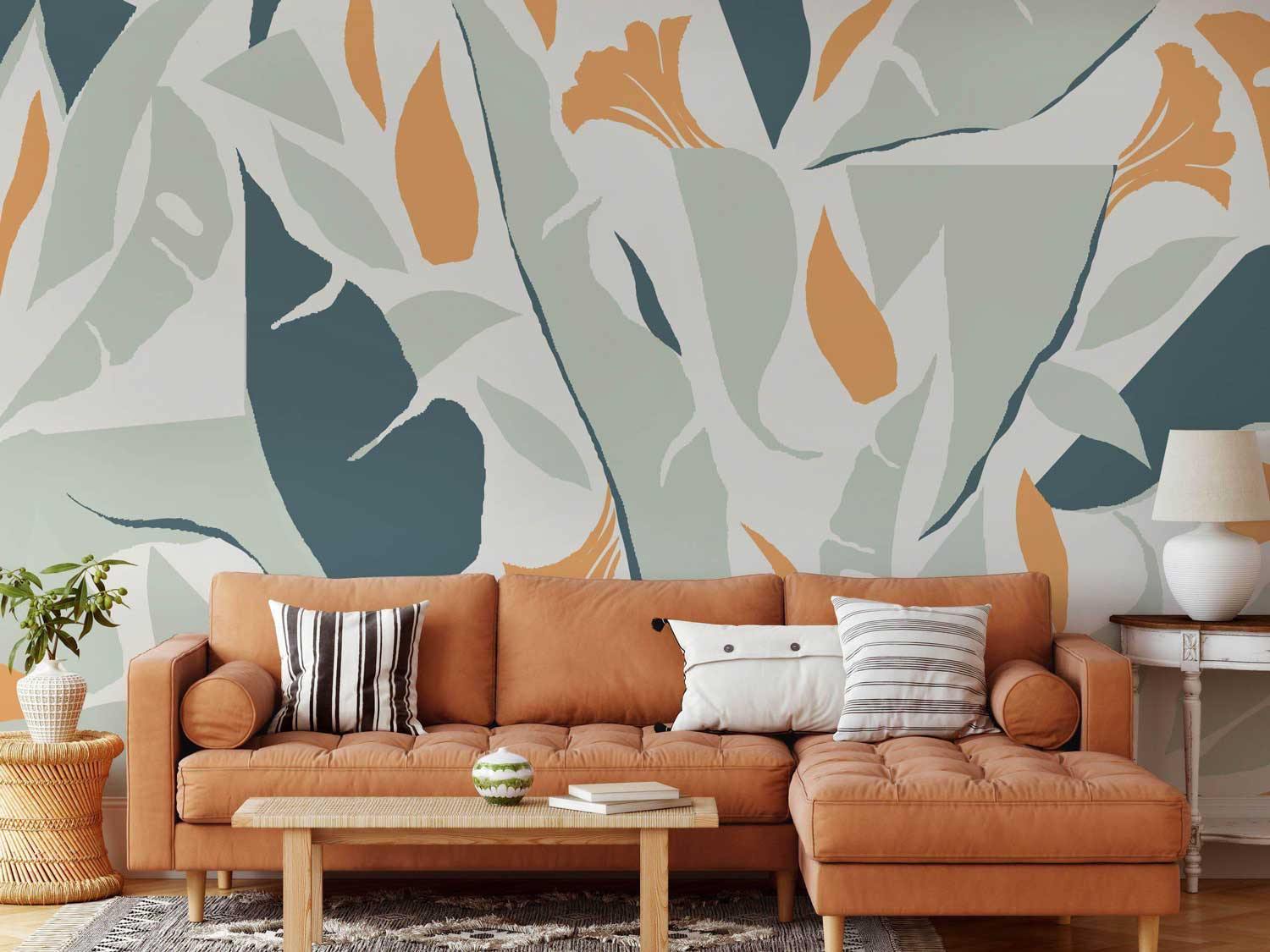 Abstract Jungle Mix Wall Mural-Wall Mural-Eazywallz