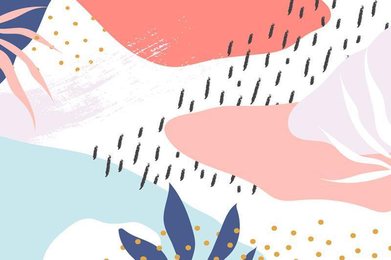 Abstract Memphis Mural Wallpaper-Wall Mural-Eazywallz