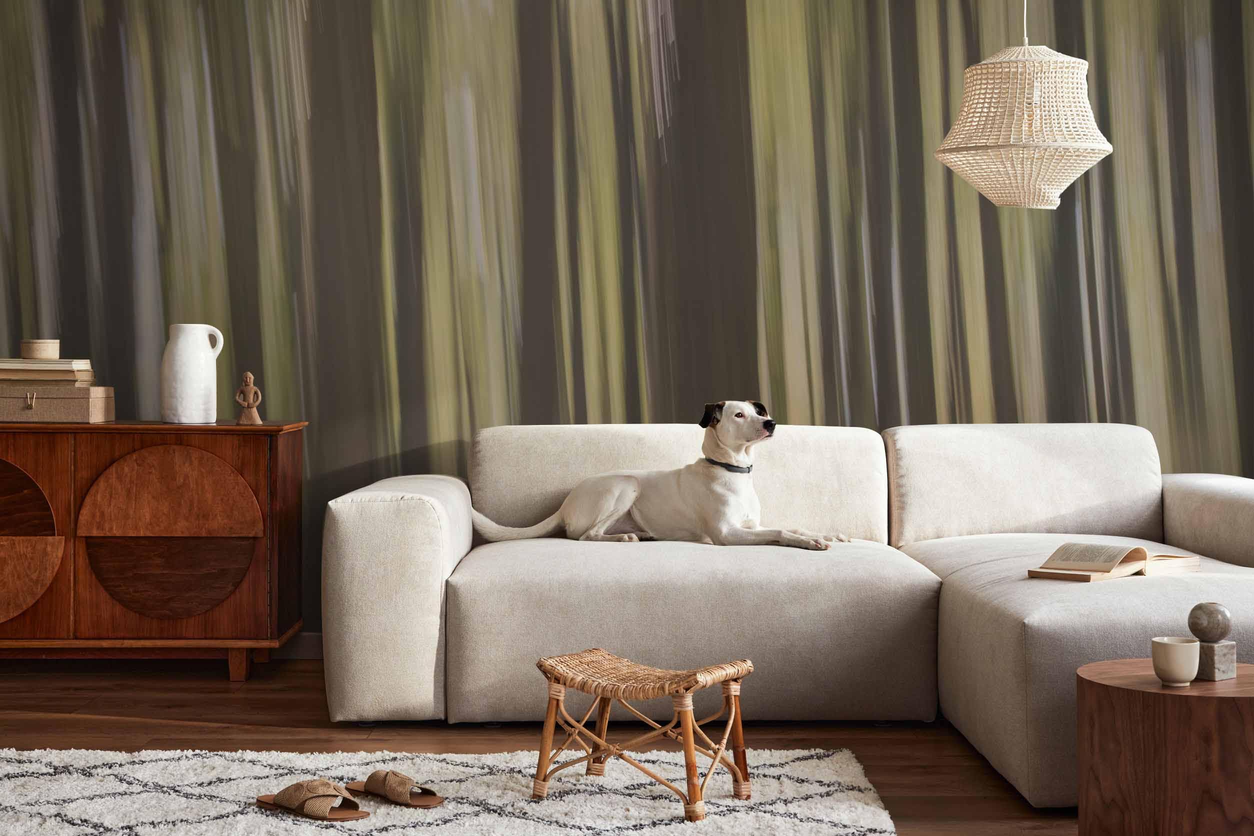 Abstract Motion Forest Wallpaper Mural-Wall Mural-Eazywallz