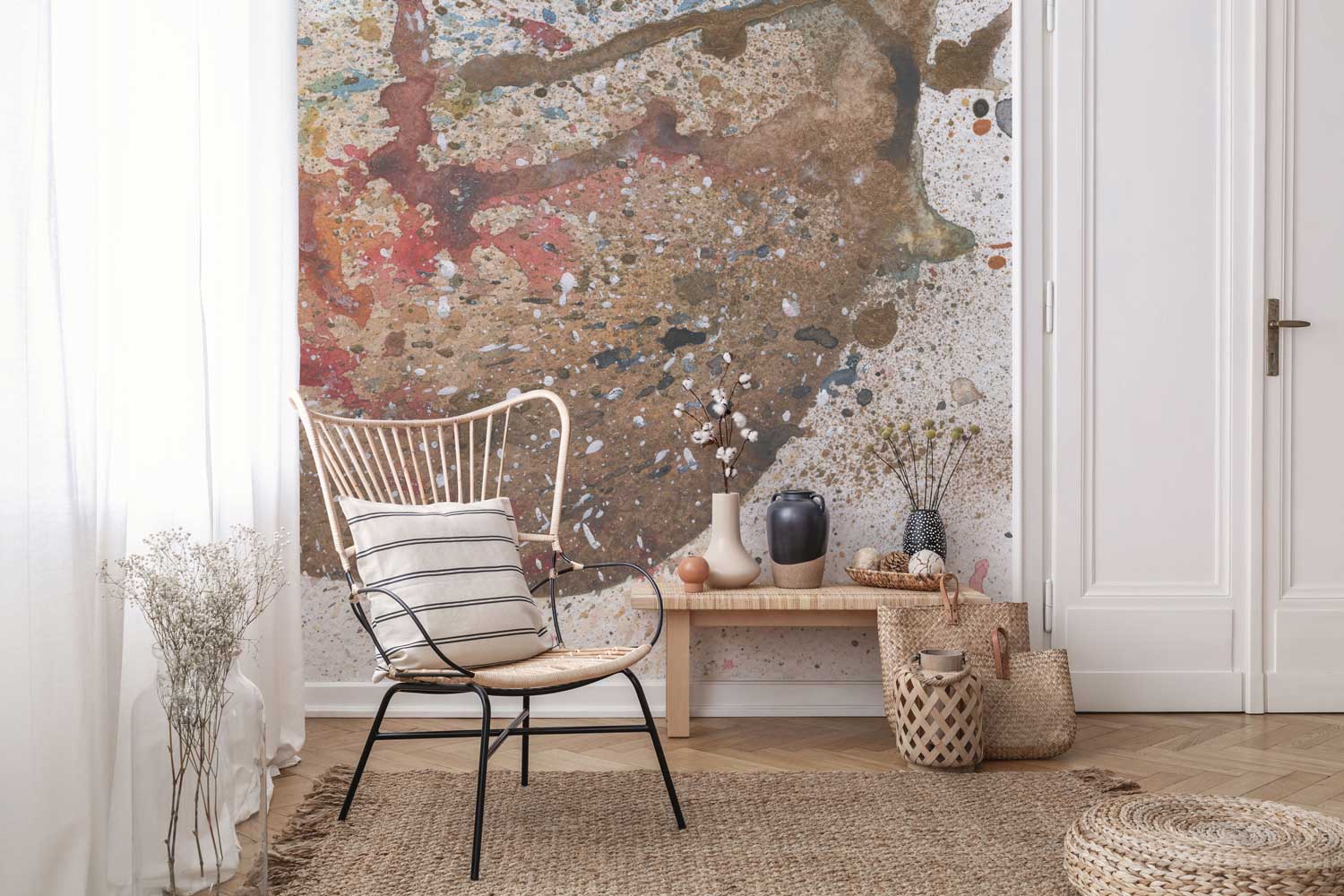 Abstract Paint Splat 2 Wall Mural-Wall Mural-Eazywallz