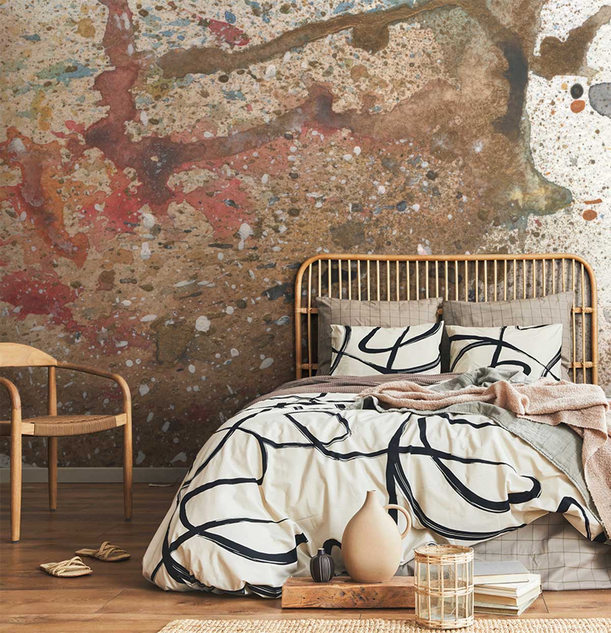 Abstract Paint Splat 2 Wall Mural-Wall Mural-Eazywallz