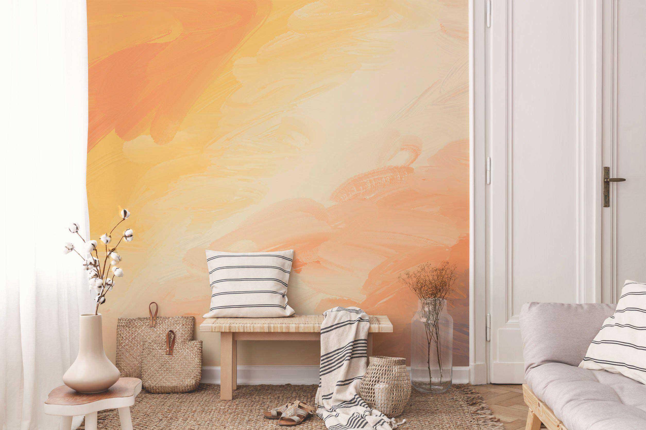 Abstract Sunset Wall Mural-Wall Mural-Eazywallz
