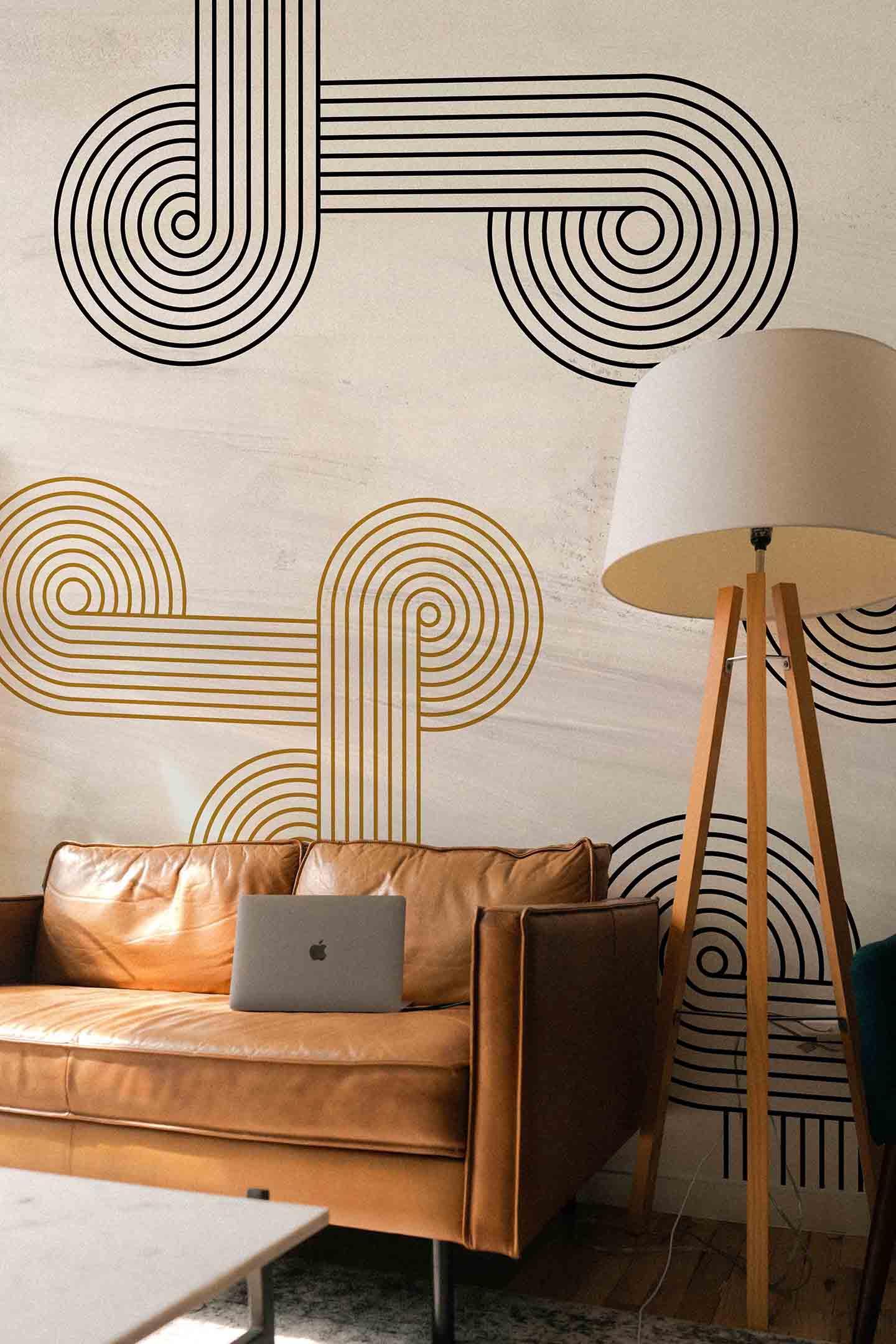 Abstraction Eighteen Wall Mural-Wall Mural-Eazywallz