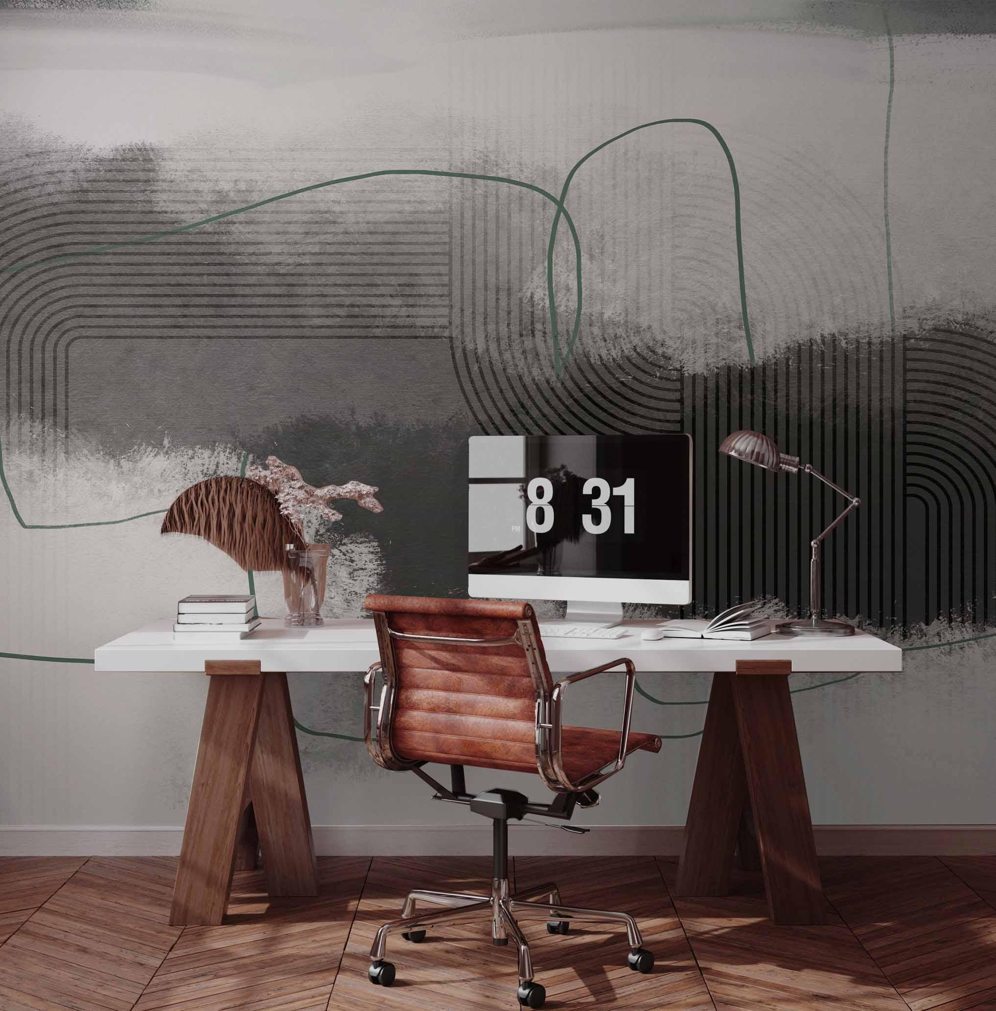 Abstraction Eleven Wall Mural-Wall Mural-Eazywallz