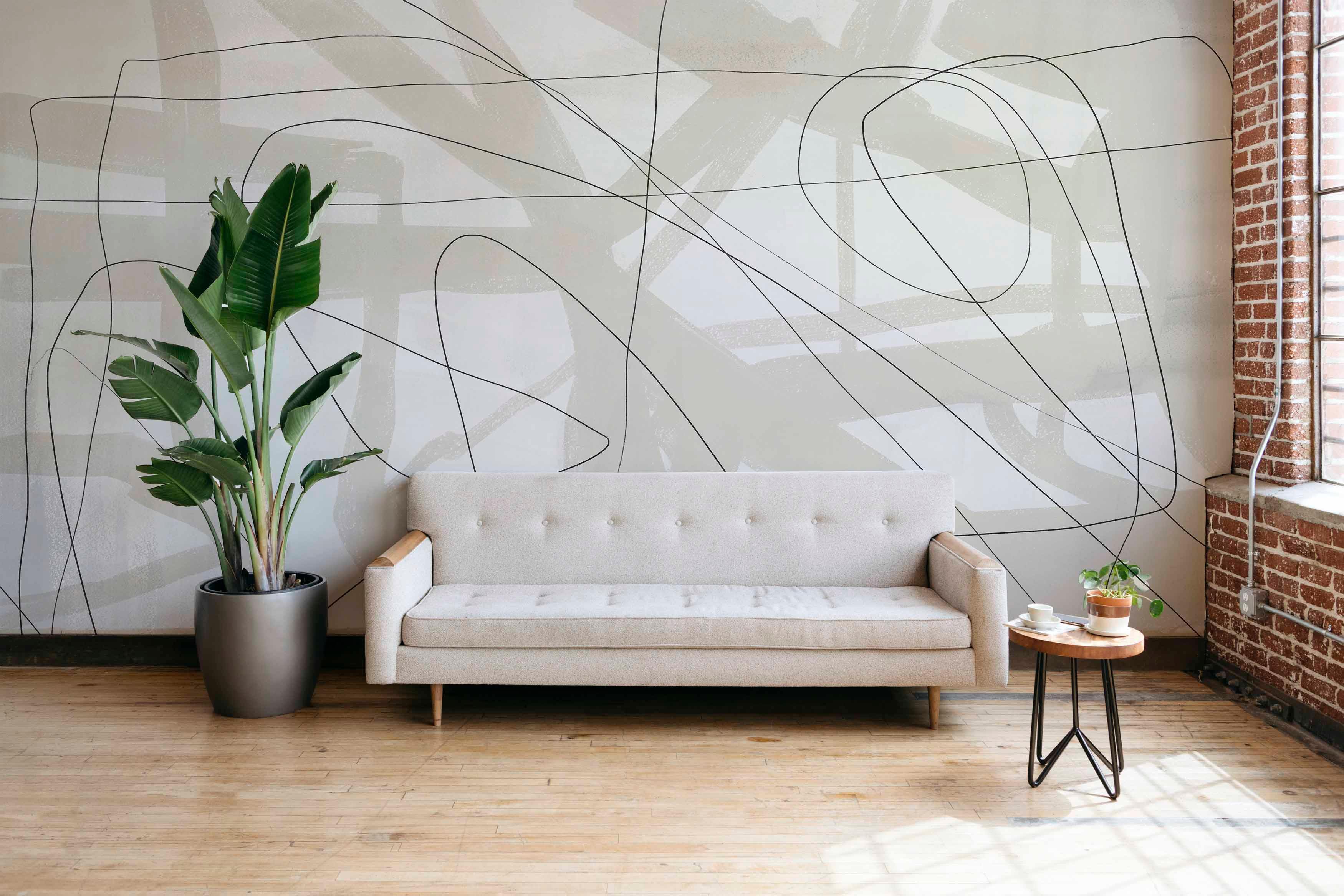 Abstraction Thirteen Wall Mural-Wall Mural-Eazywallz