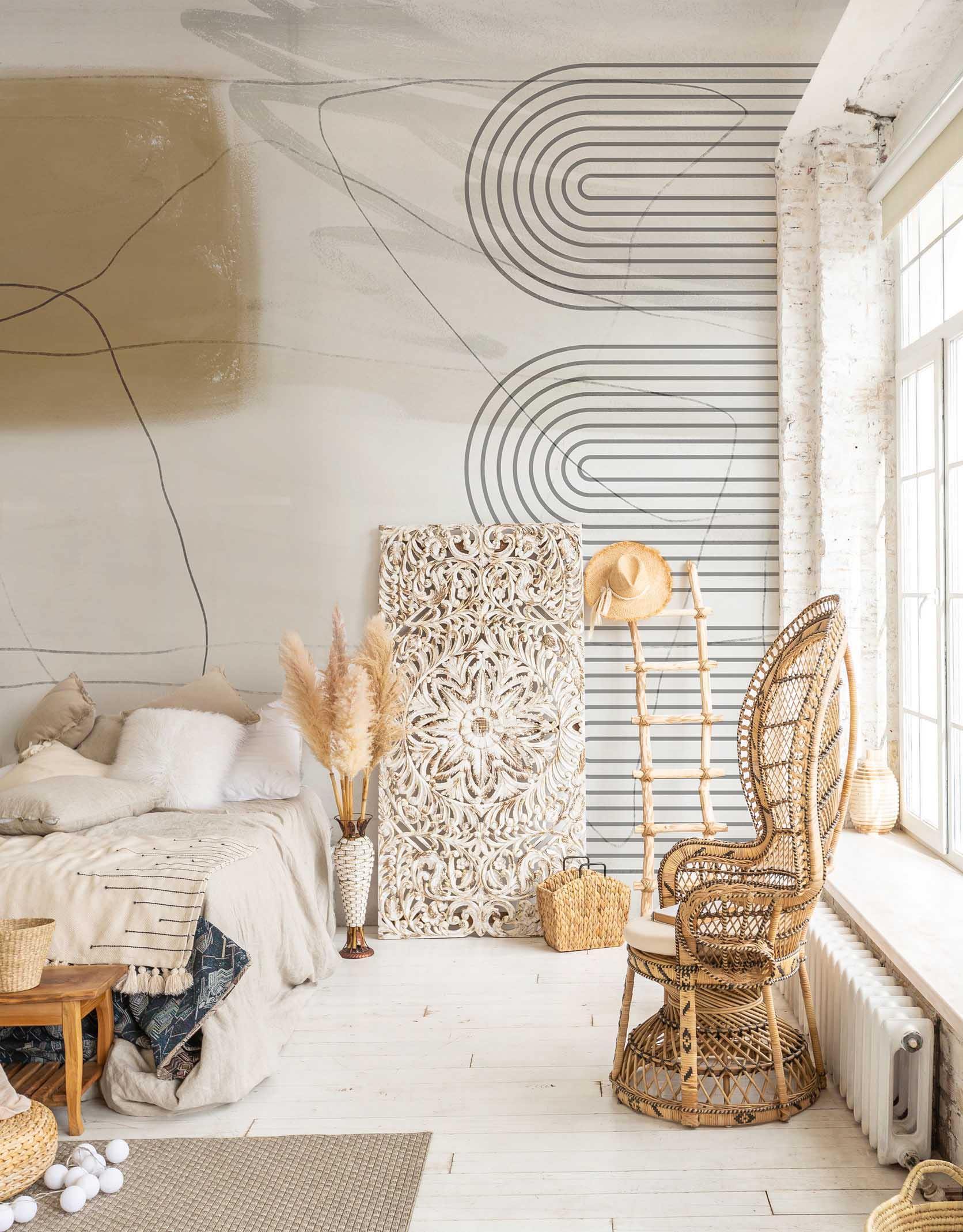 Abstraction Two Wall Mural-Wall Mural-Eazywallz