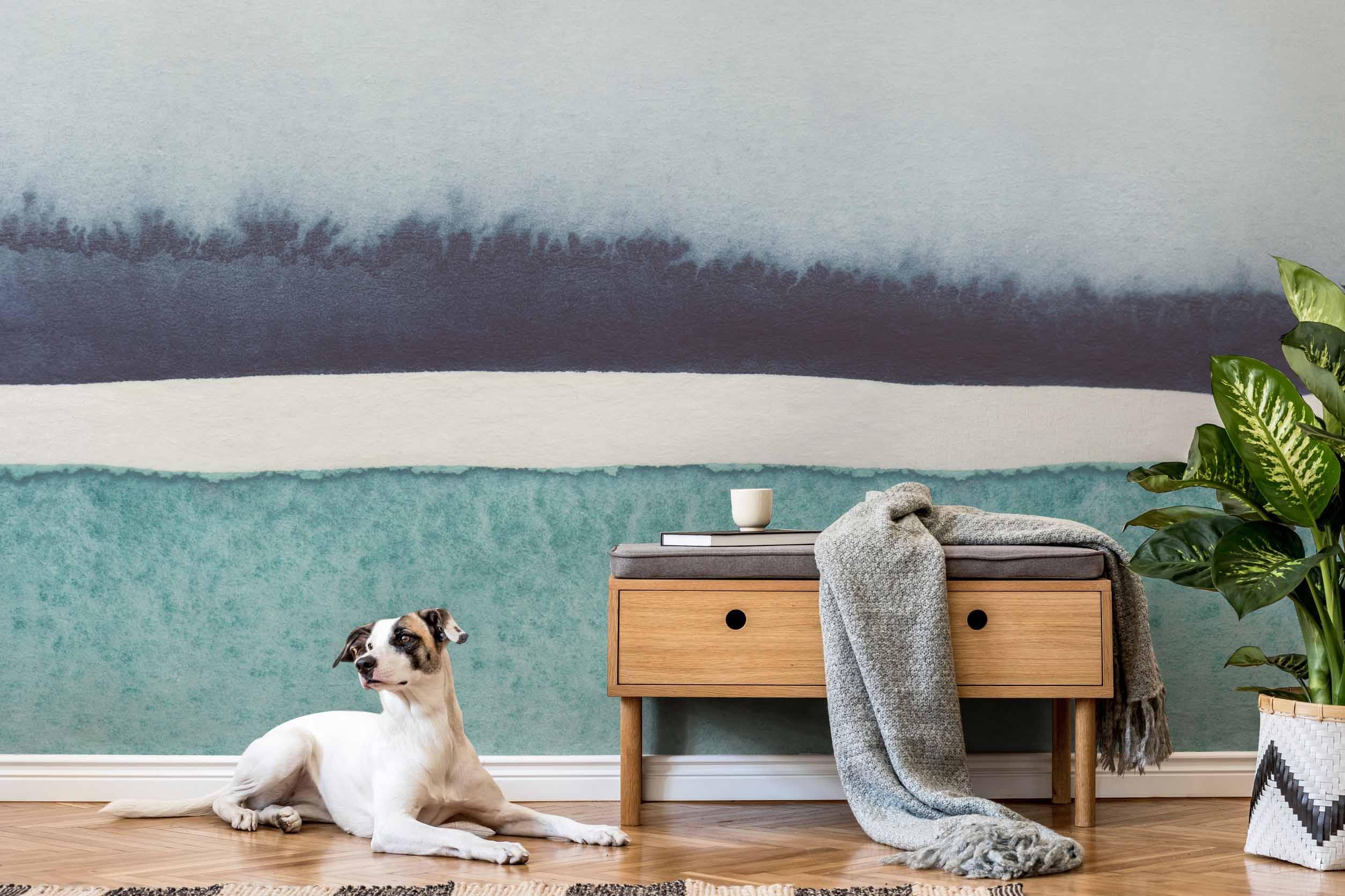 Alaskan Color Block Wall Mural-Wall Mural-Eazywallz