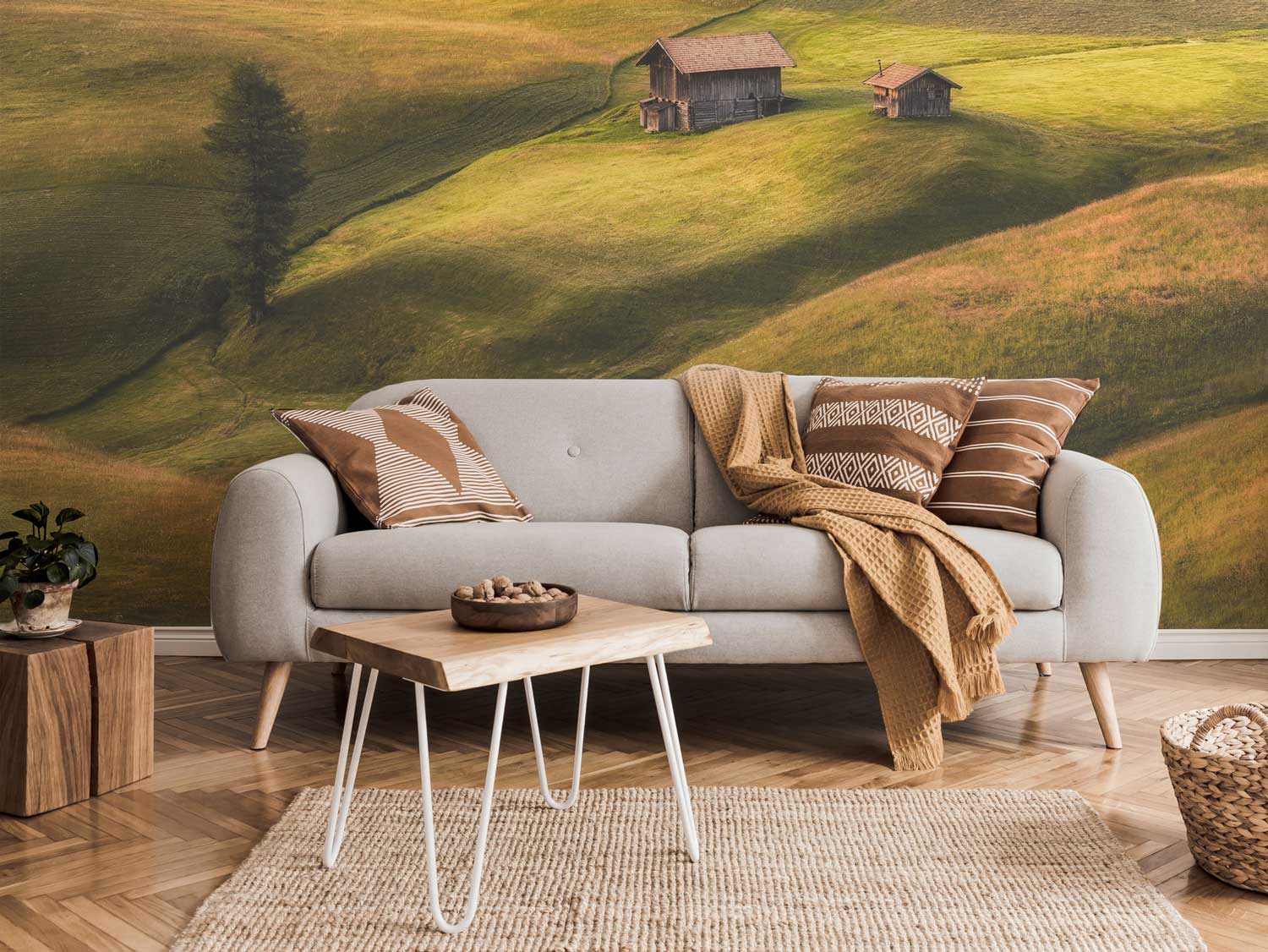 Alpine Paradise Wall Mural-Wall Mural-Eazywallz