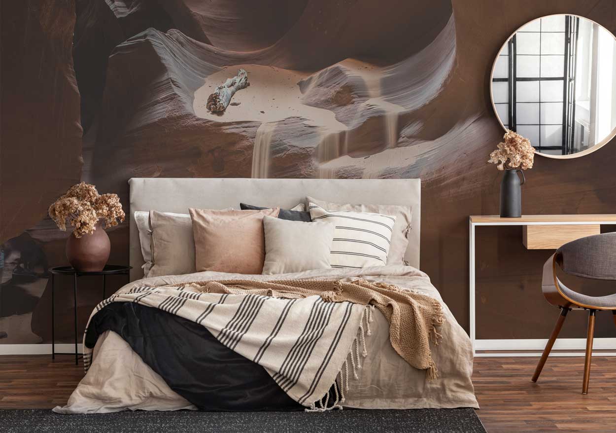 Antelope Canyon Sand Stream Wall Mural-Wall Mural-Eazywallz