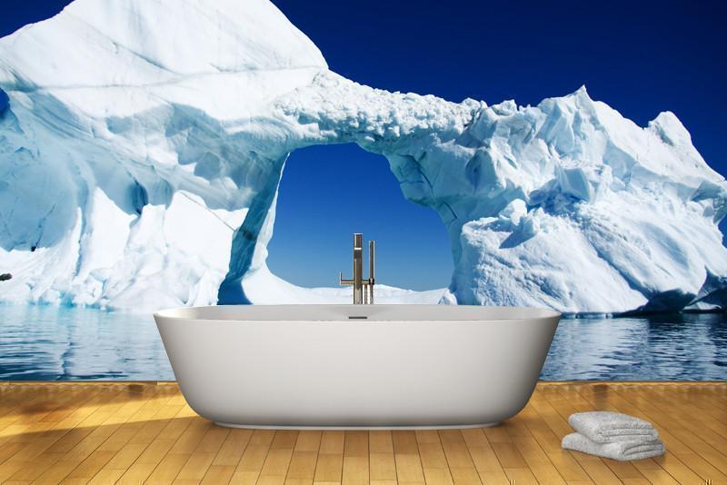 Arched iceberg Wall Mural-Wall Mural-Eazywallz