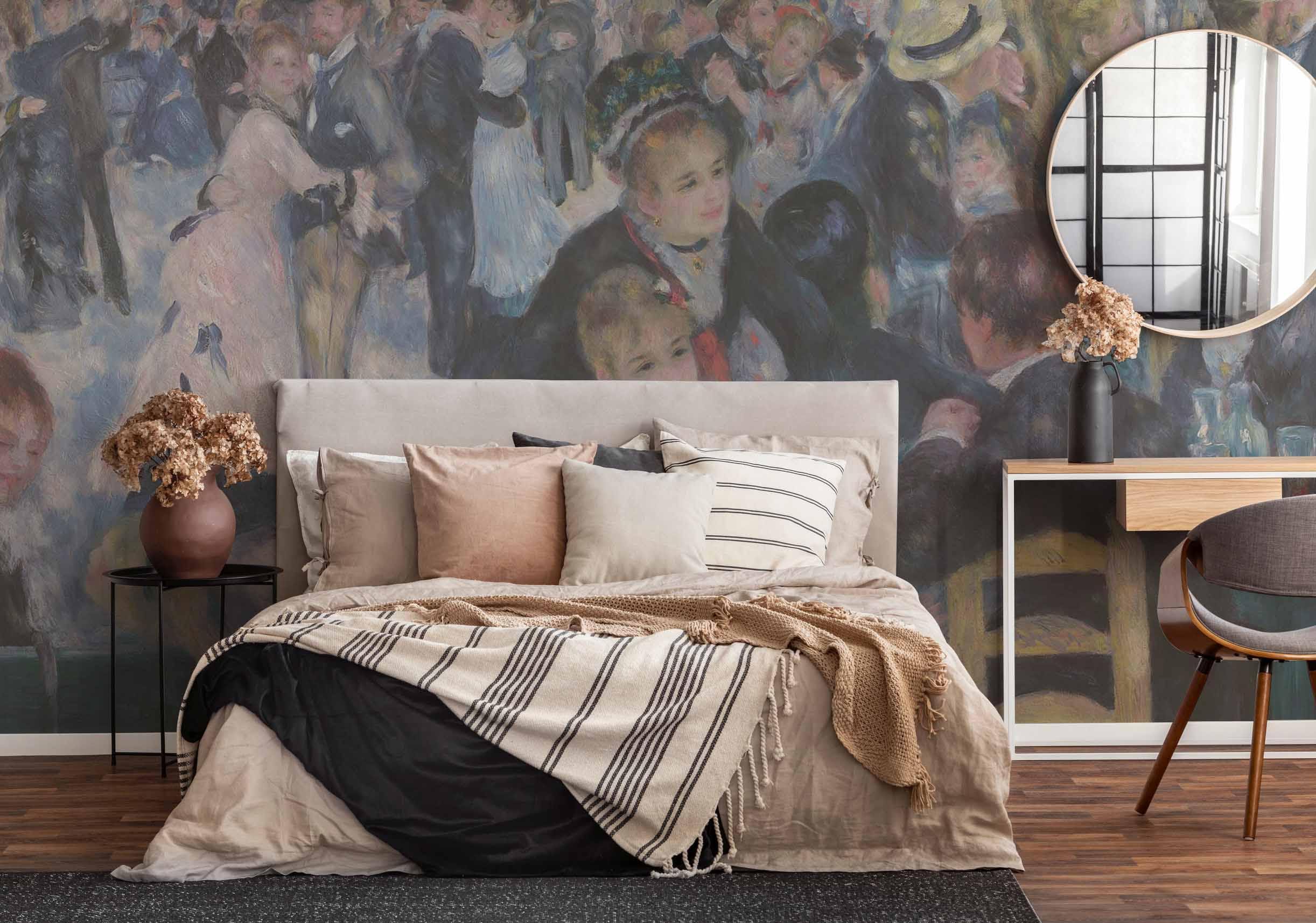 Bal du moulin de la Galette Wall Mural-Wall Mural-Eazywallz