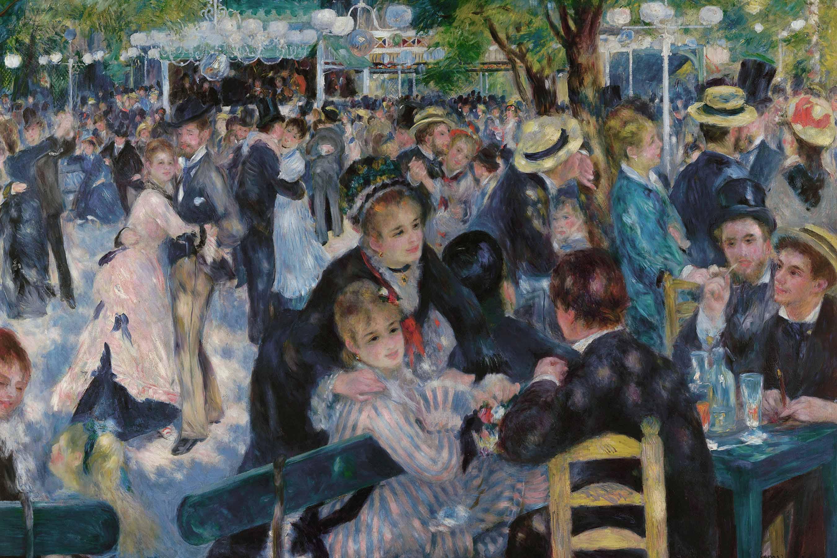 Bal du moulin de la Galette Wall Mural-Wall Mural-Eazywallz