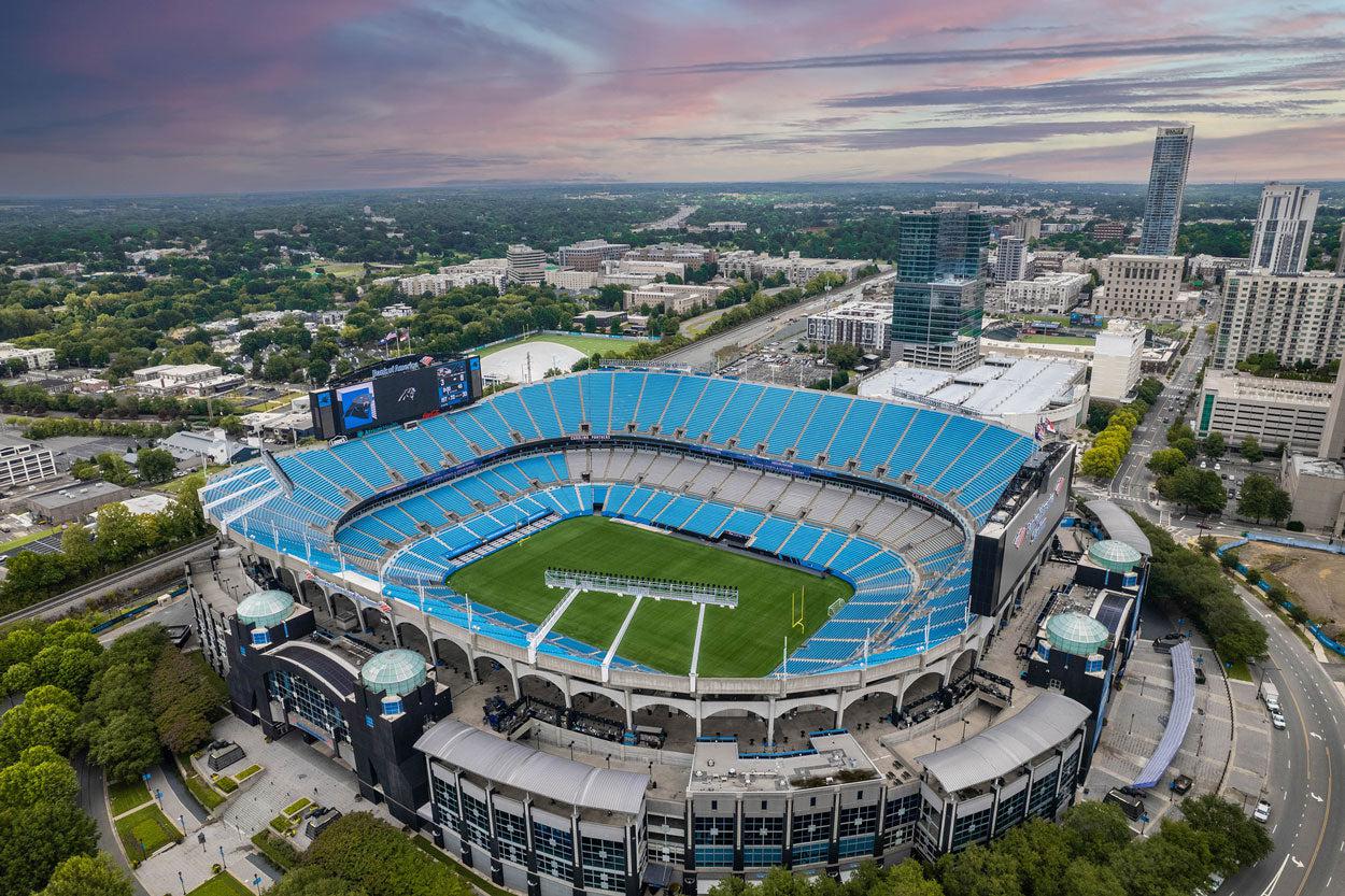 Bank of America Stadium Wall Mural-Wall Mural-Eazywallz