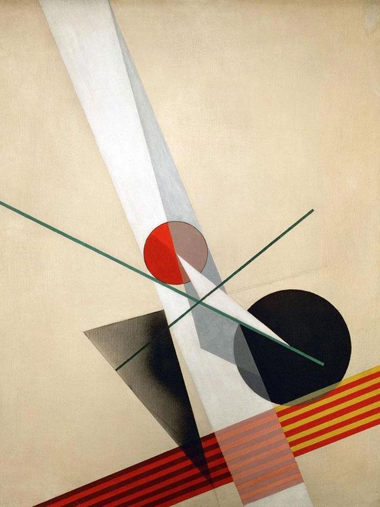 Bauhaus Composition A XXI Wall Mural-Wall Mural-Eazywallz