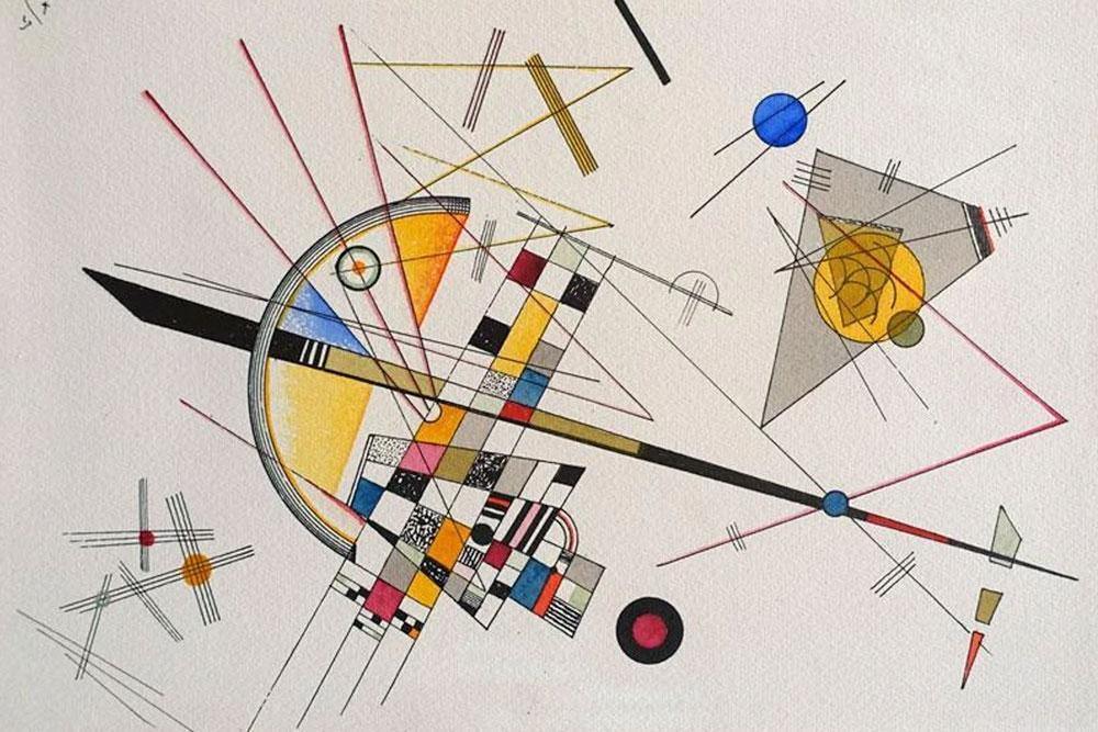 Bauhaus Delicate Tension Mural Wallpaper-Wall Mural-Eazywallz