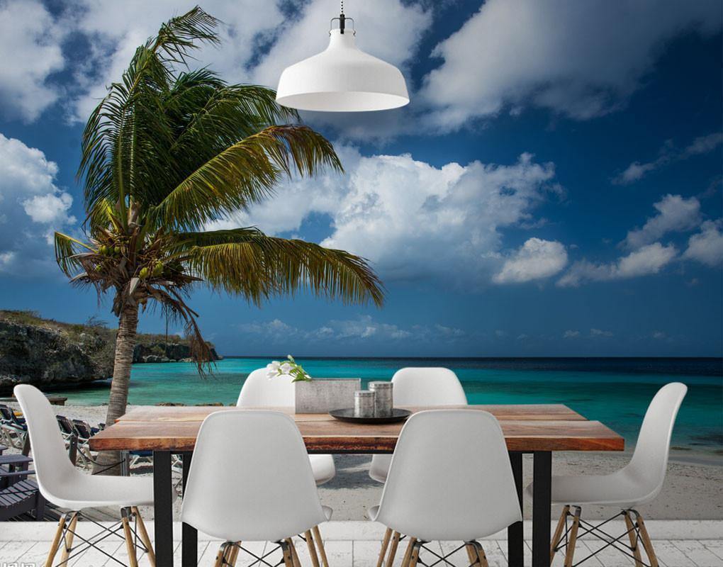 Beach Get Away Wall Mural-Wall Mural-Eazywallz