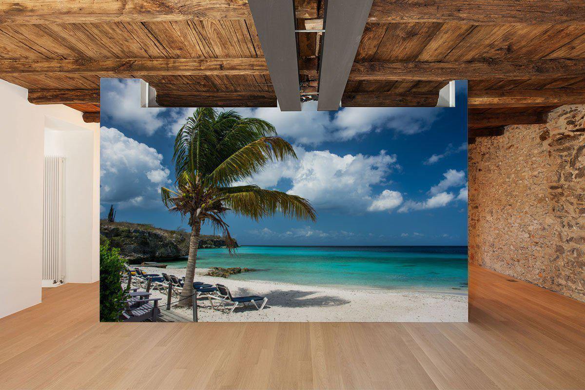 Beach Get Away Wall Mural-Wall Mural-Eazywallz