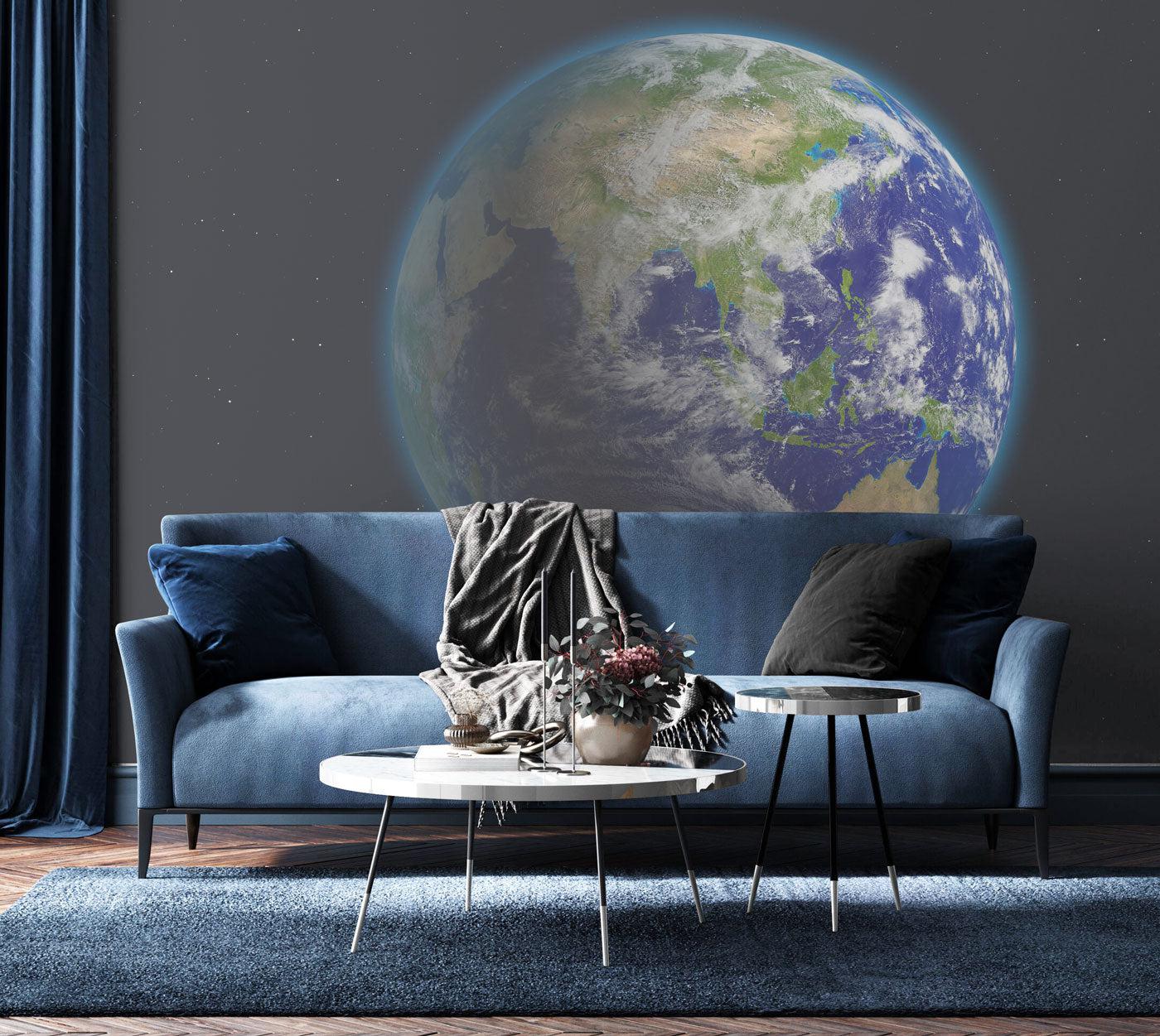 Beautiful Planet Earth Wall Mural-Wall Mural-Eazywallz