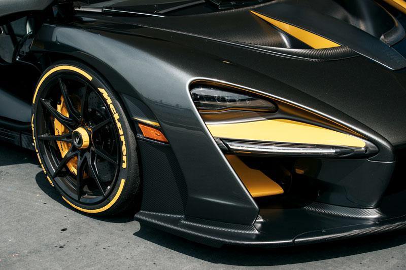 Black McLaren Car Mural Wallpaper-Wall Mural-Eazywallz