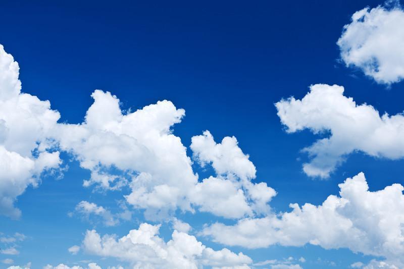 Blue sky Wall Mural-Wall Mural-Eazywallz