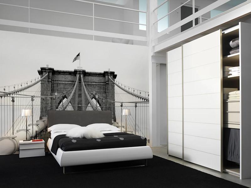 Brooklyn Bridge Cables Wall Mural-Wall Mural-Eazywallz