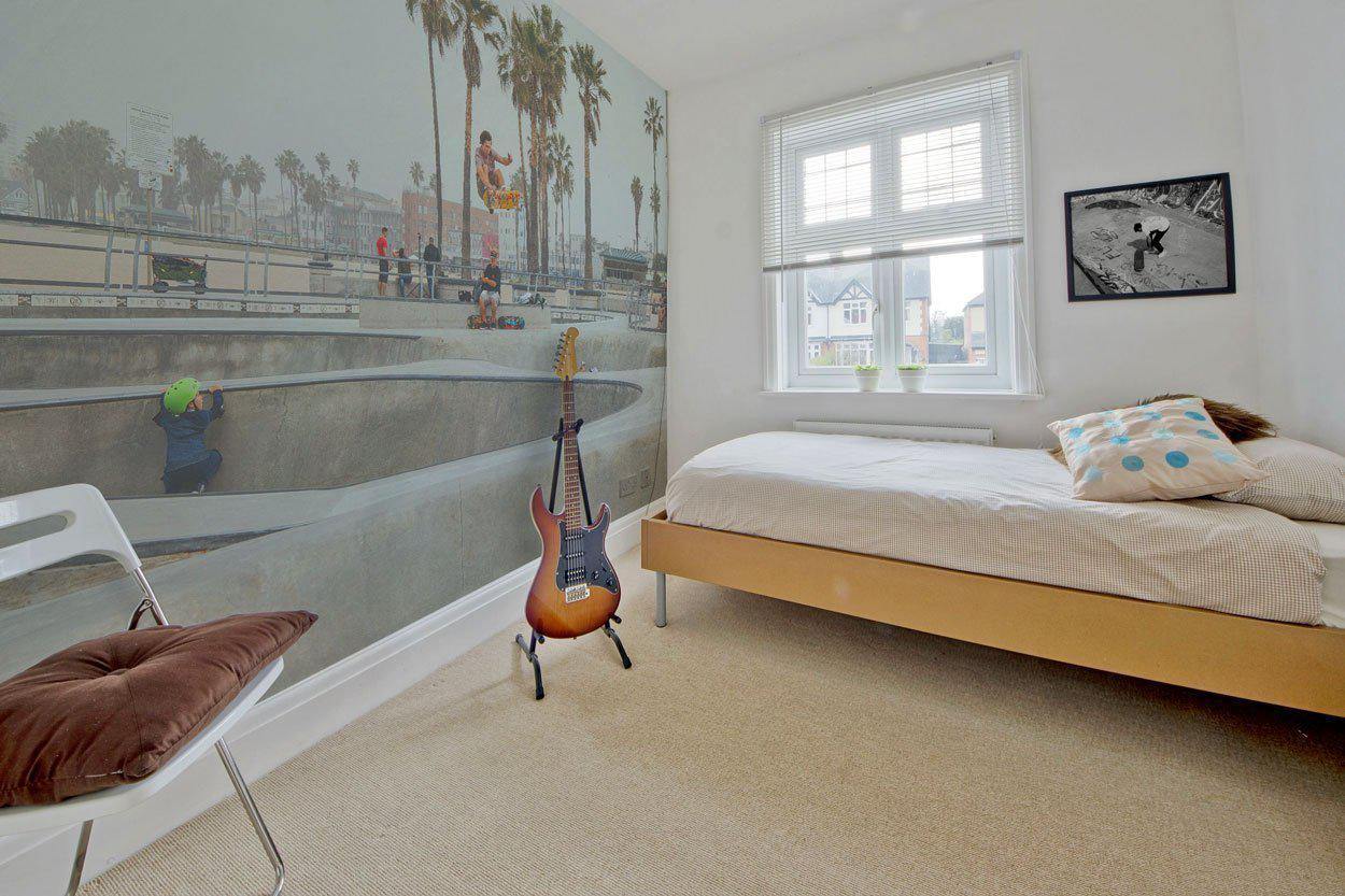 California Skateboard Scene Wall Mural-Wall Mural-Eazywallz