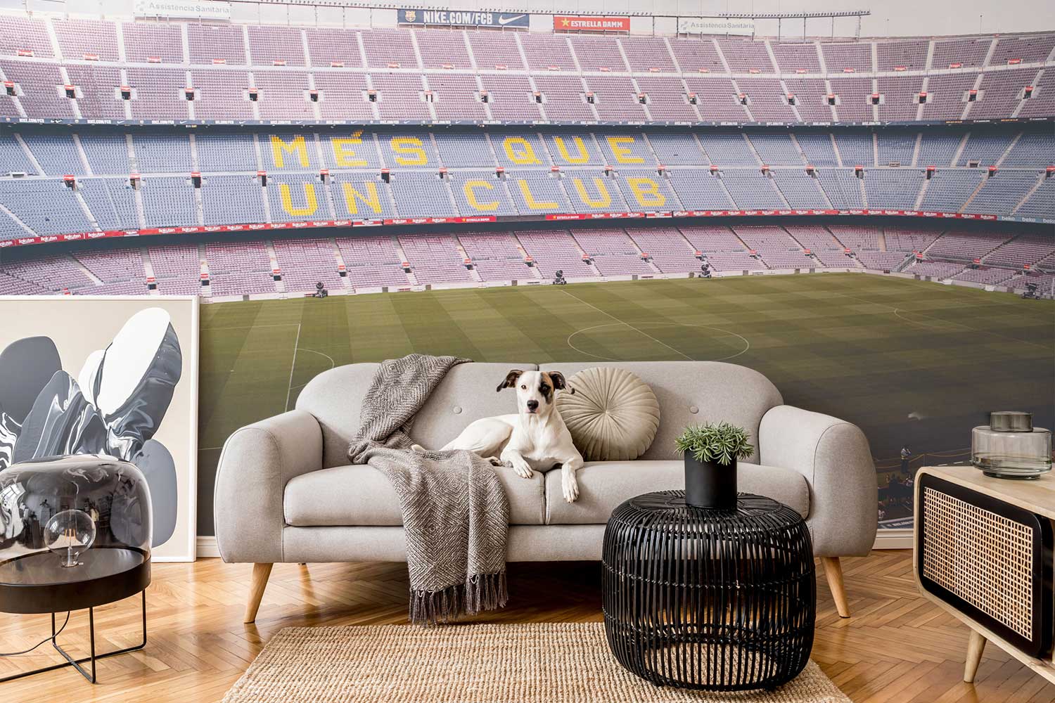 Camp Nou Soccer Stadium Wall Mural-Wall Mural-Eazywallz