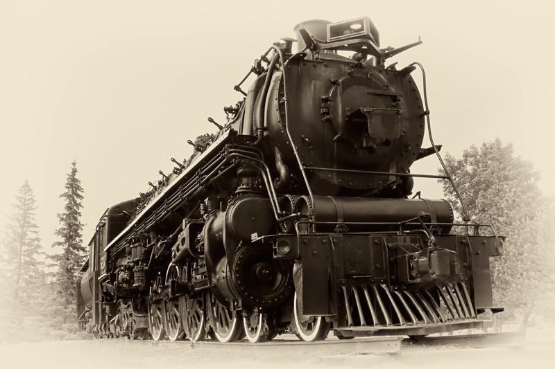 Canadian steam train Wall Mural-Wall Mural-Eazywallz