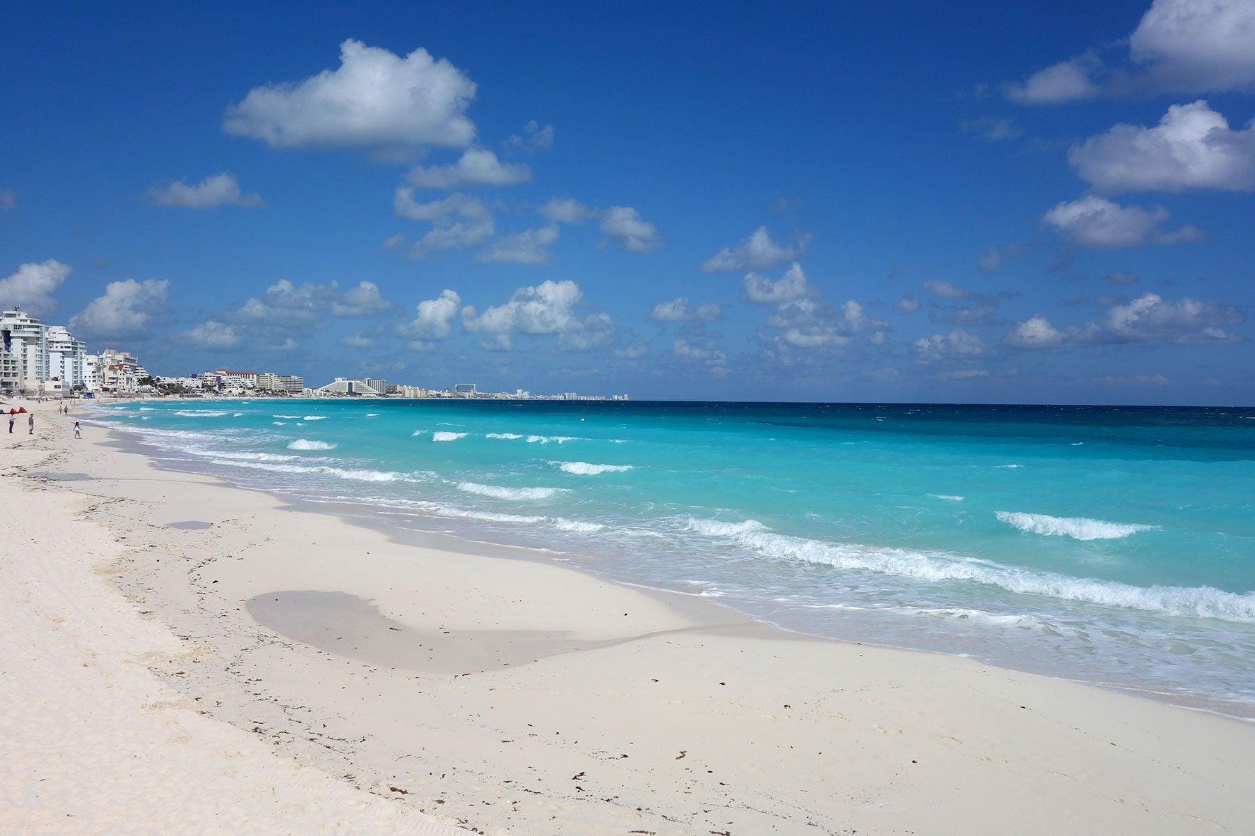 Cancun Beach Wall Mural-Wall Mural-Eazywallz