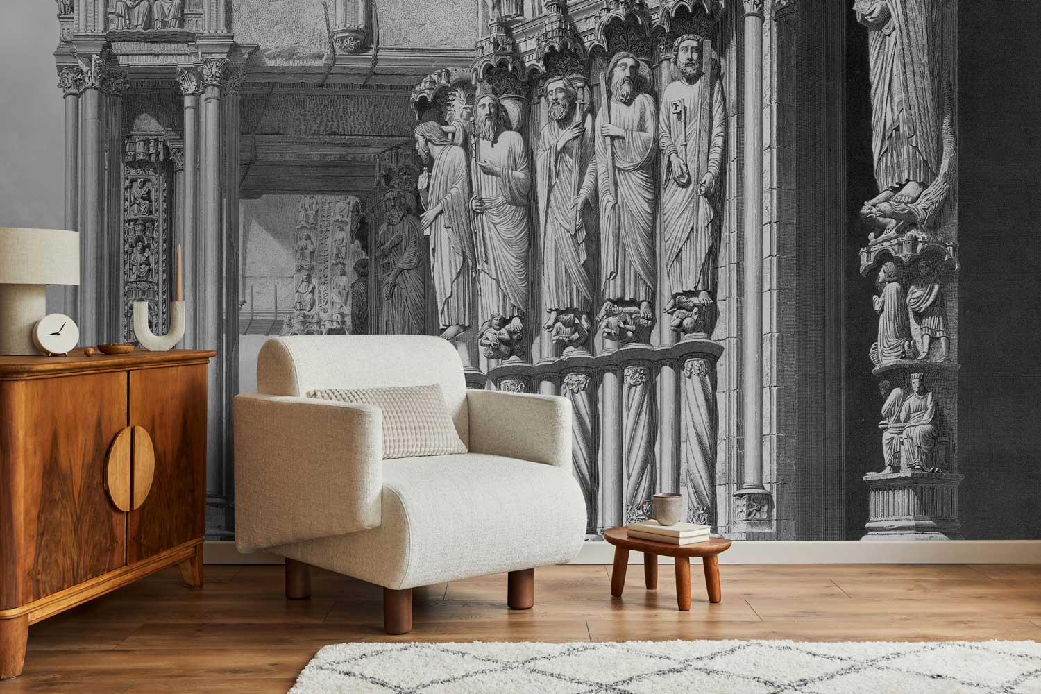 Cathedral of Chartres Wall Mural