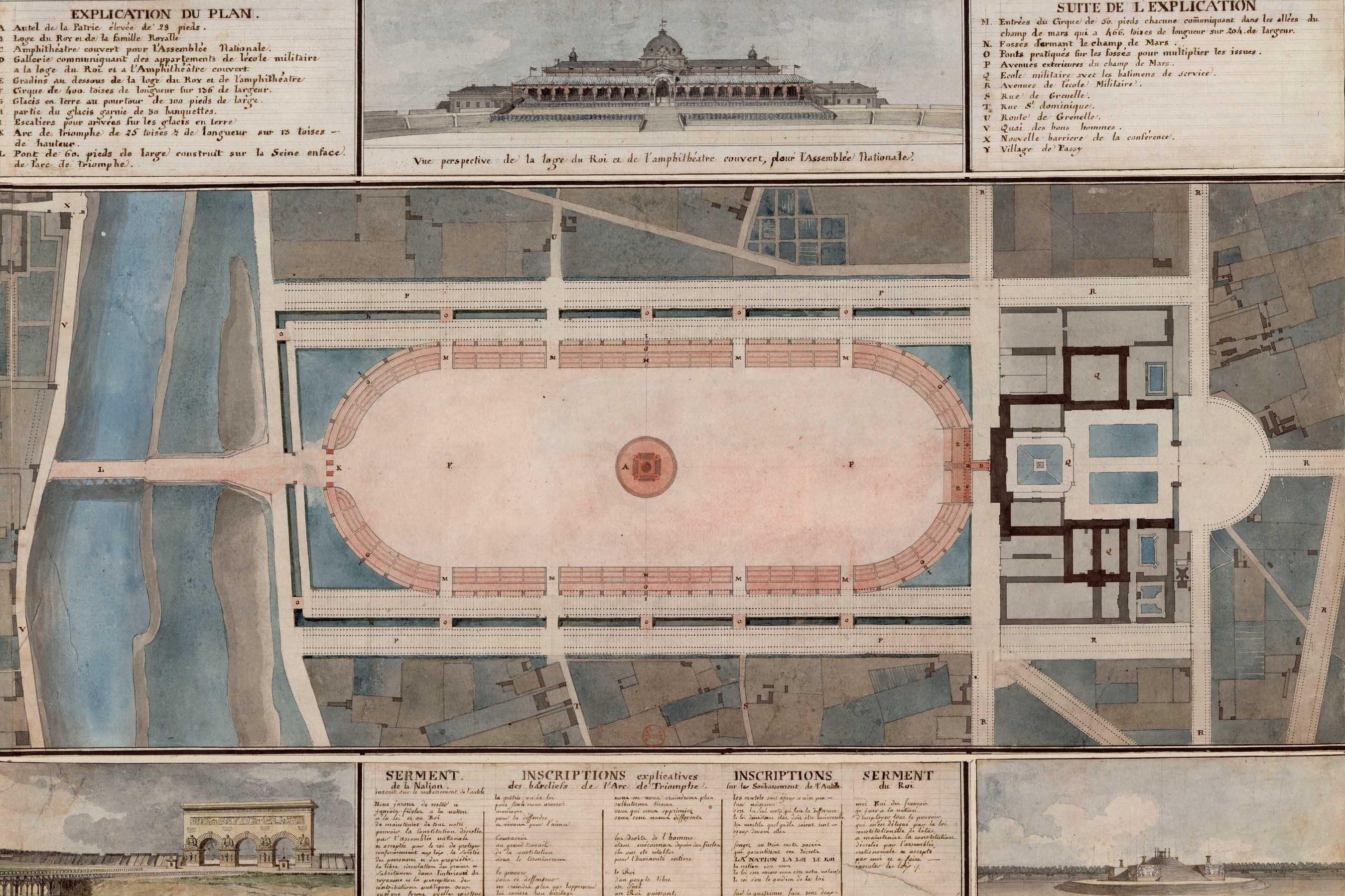 Châteaux Royaux Plans Wall Mural-Wall Mural-Eazywallz