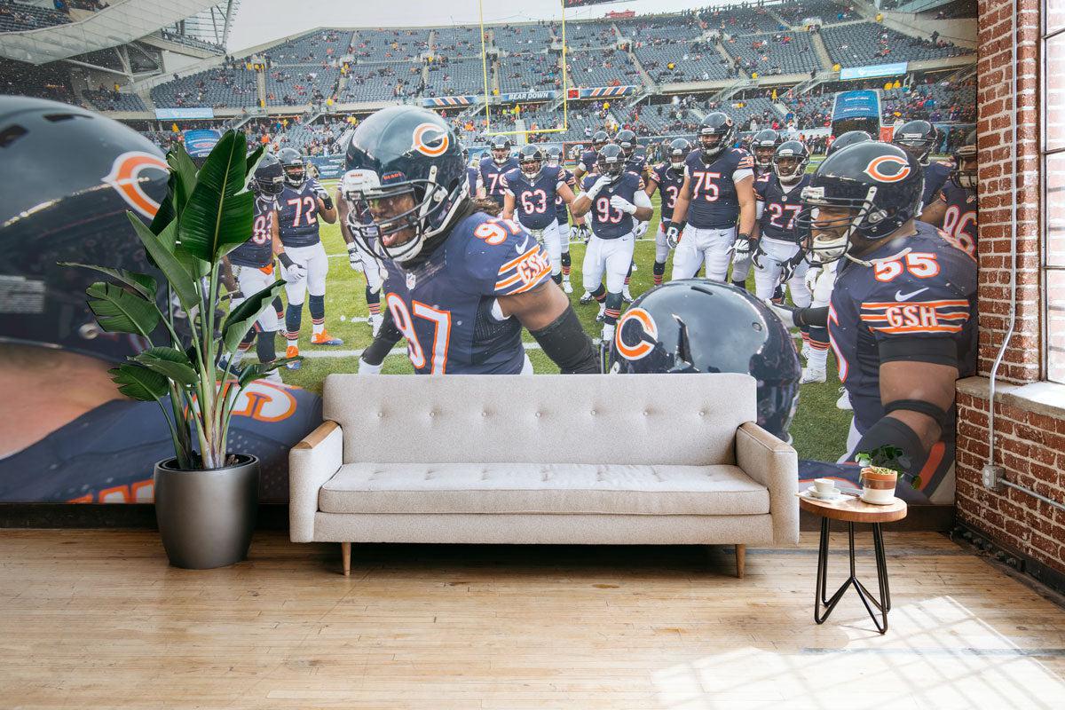 Chicago Bears Football Wall Mural-Wall Mural-Eazywallz
