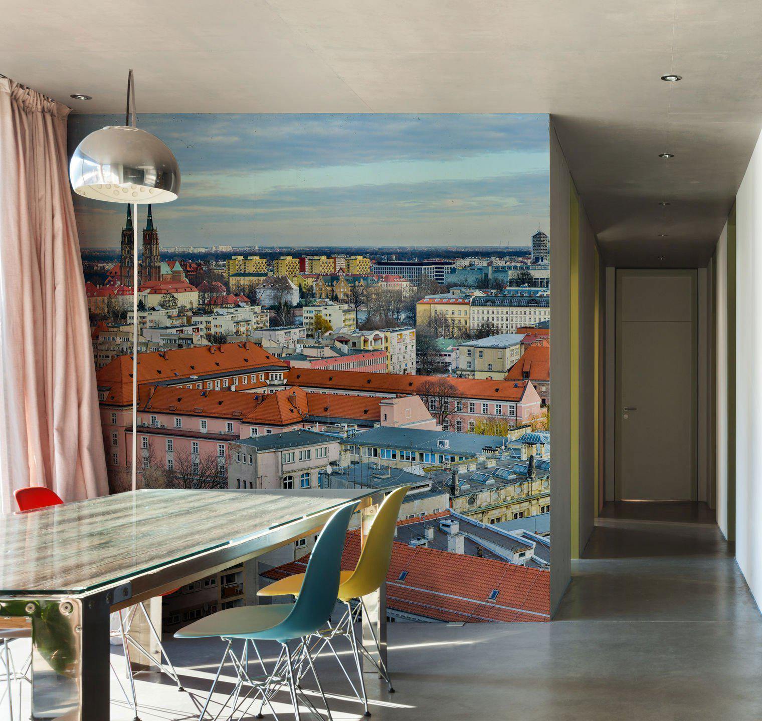 City in Poland Wall Mural-Wall Mural-Eazywallz