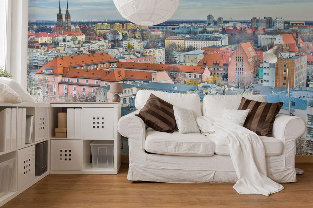 City in Poland Wall Mural-Wall Mural-Eazywallz