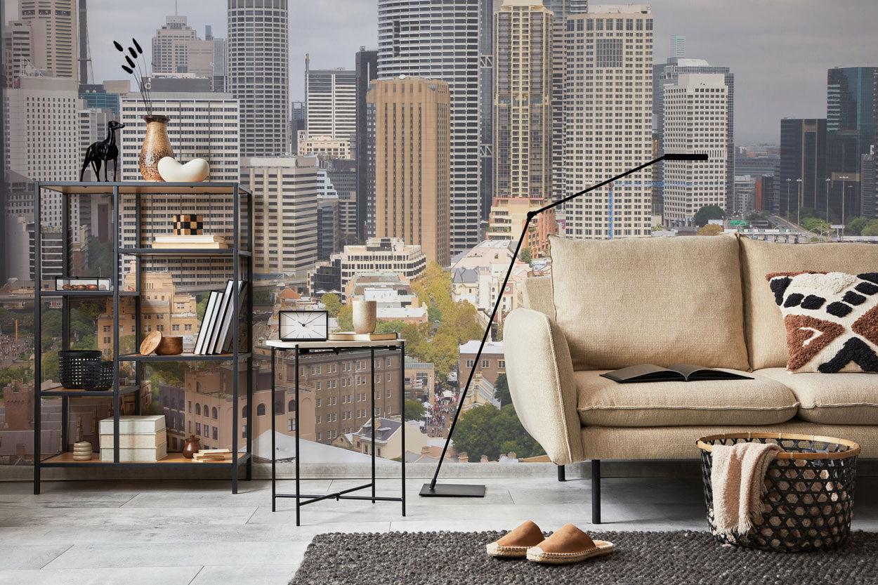 Cityscape of Sydney city Wall Mural-Wall Mural-Eazywallz