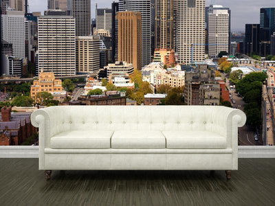 Cityscape of Sydney city Wall Mural-Wall Mural-Eazywallz