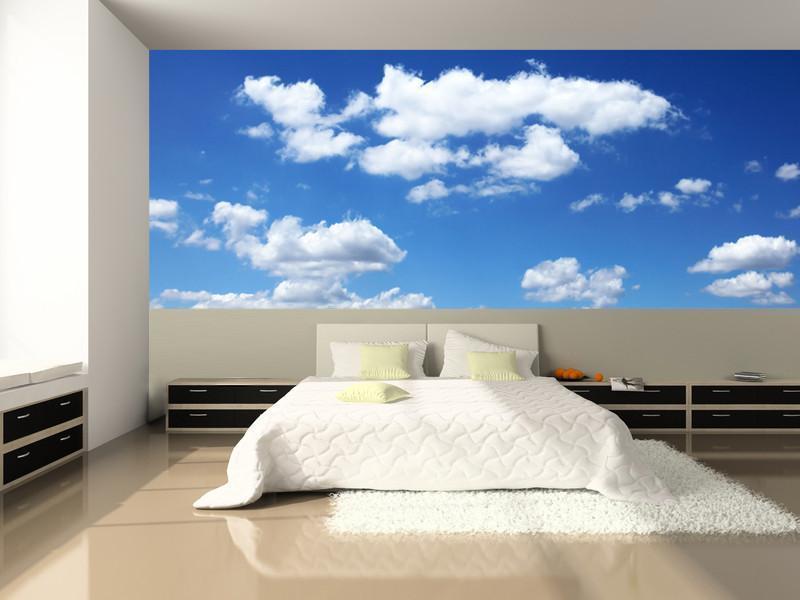 Clouds in the Sky Wall Mural-Wall Mural-Eazywallz