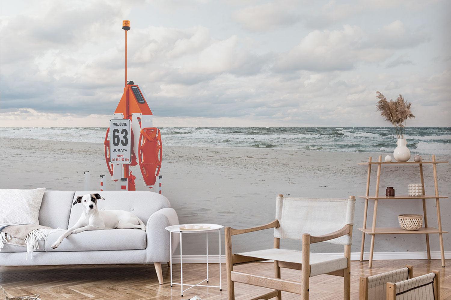 Coast Guard Beach Wall Mural-Wall Mural-Eazywallz