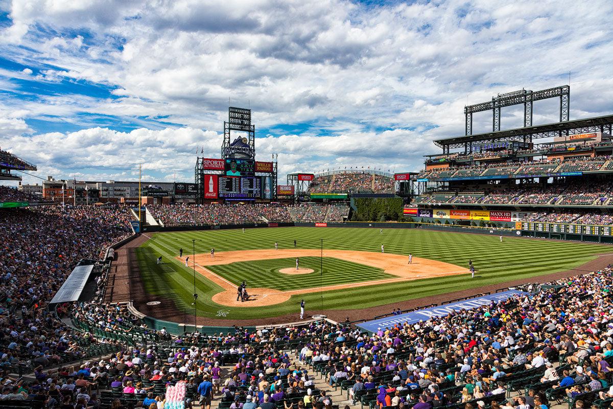 Colorado Rockies Baseball Stadium Wall Mural-Wall Mural-Eazywallz