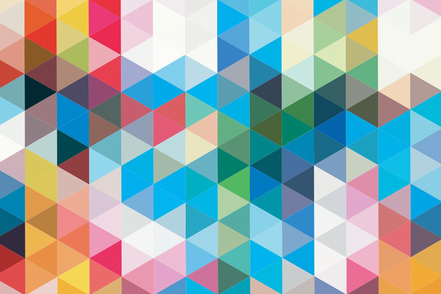 Colourful Abstract Mural-Wall Mural-Eazywallz