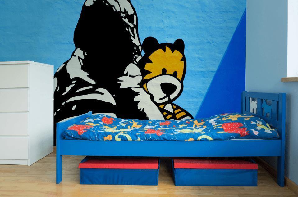 Colourful Street Art Stencil Wall Mural-Wall Mural-Eazywallz