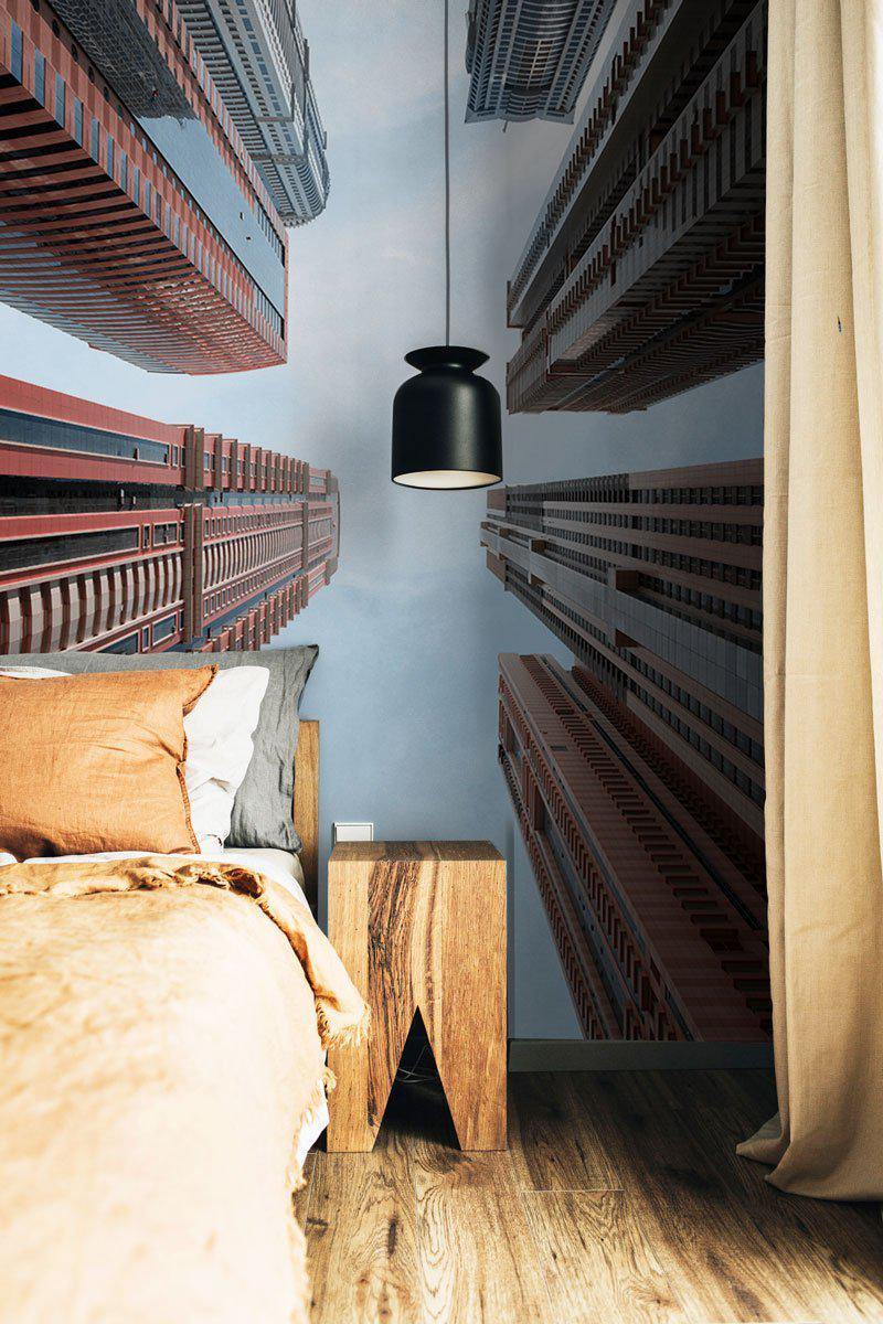 Contemporary High Rise Buildings Wall Mural-Wall Mural-Eazywallz