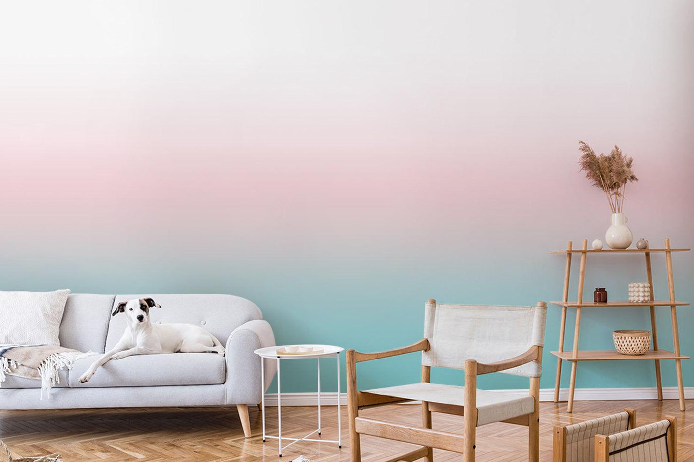 Cotton Candy Ombre Wall Mural-Wall Mural-Eazywallz