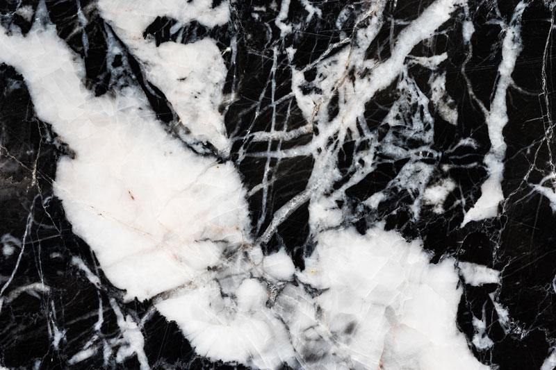 Cracked Black Marble 2 Wall Mural-Wall Mural-Eazywallz