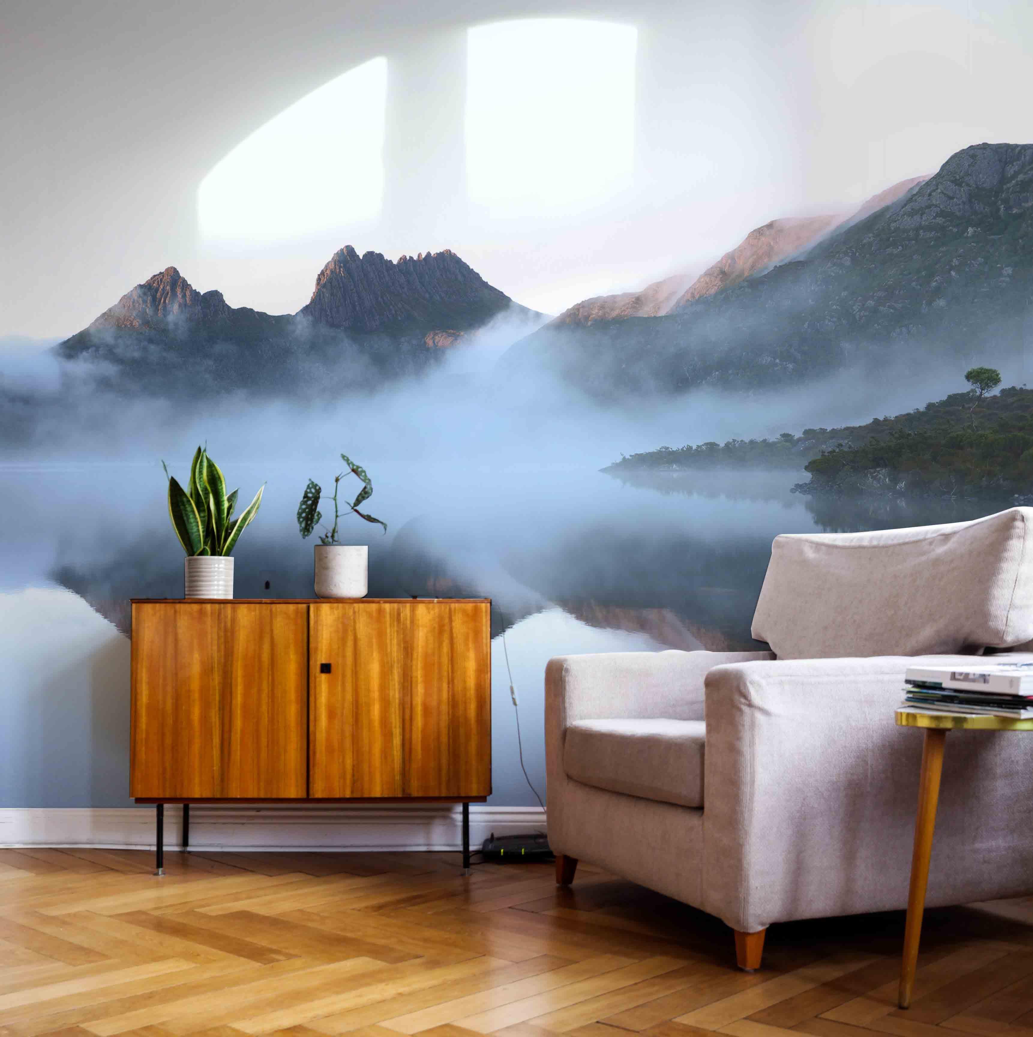 Cradle Mountain Wall Mural-Wall Mural-Eazywallz